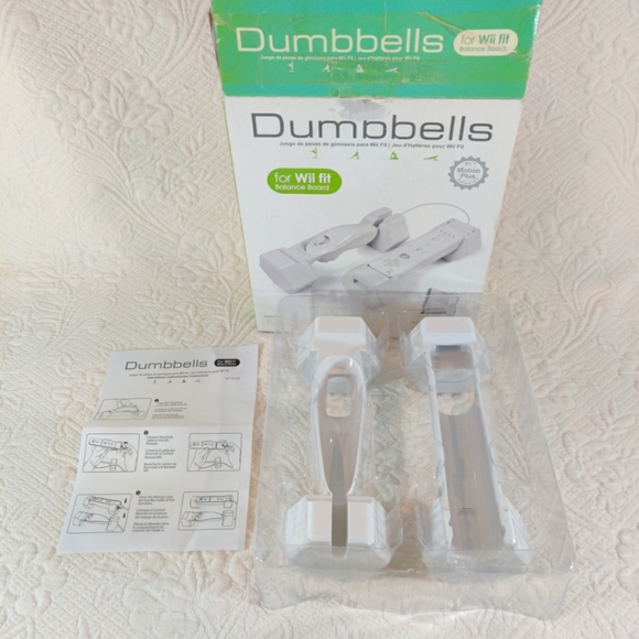 CTA Dumbbells For Wii Fit Balance Board, 1.2 Pounds Each - Picture 3 of 5